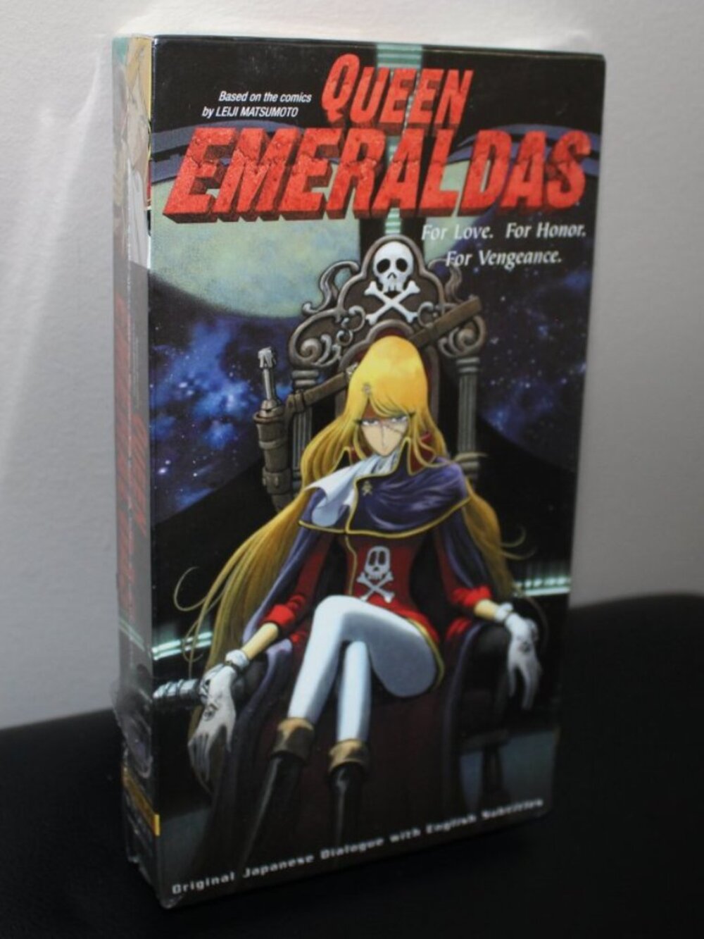 3/$88❤️new sealed 1999 Queen Emeraldas VHS English Subtitles Japanese Language